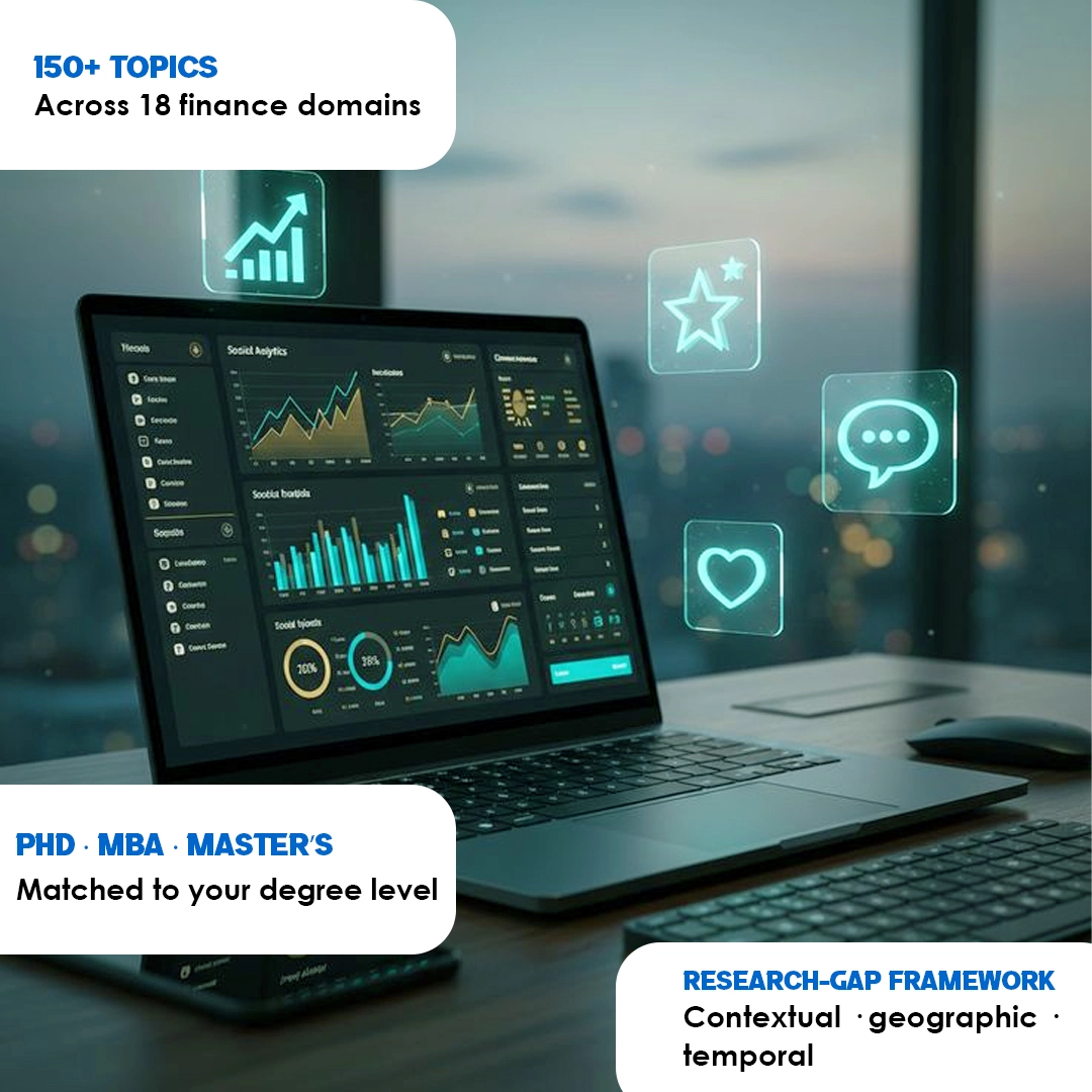 Finance research topics and study areas