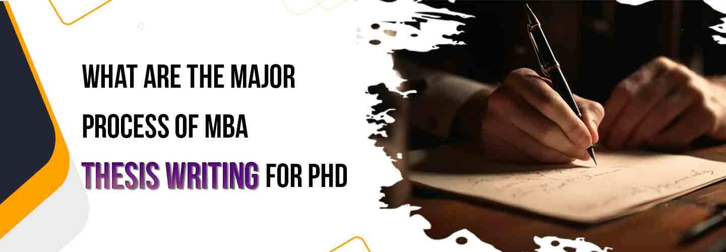 MBA thesis writing