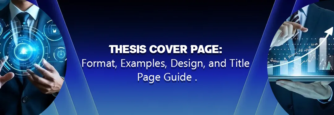 Thesis cover page